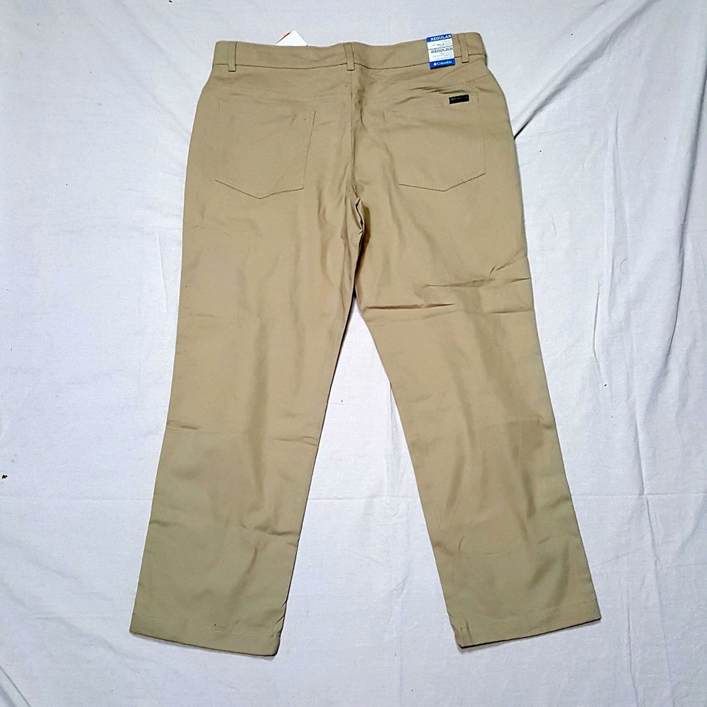 Columbia Brownsmead 5-Pocket Pants AM1524-160 Tan - Picture 3 of 4